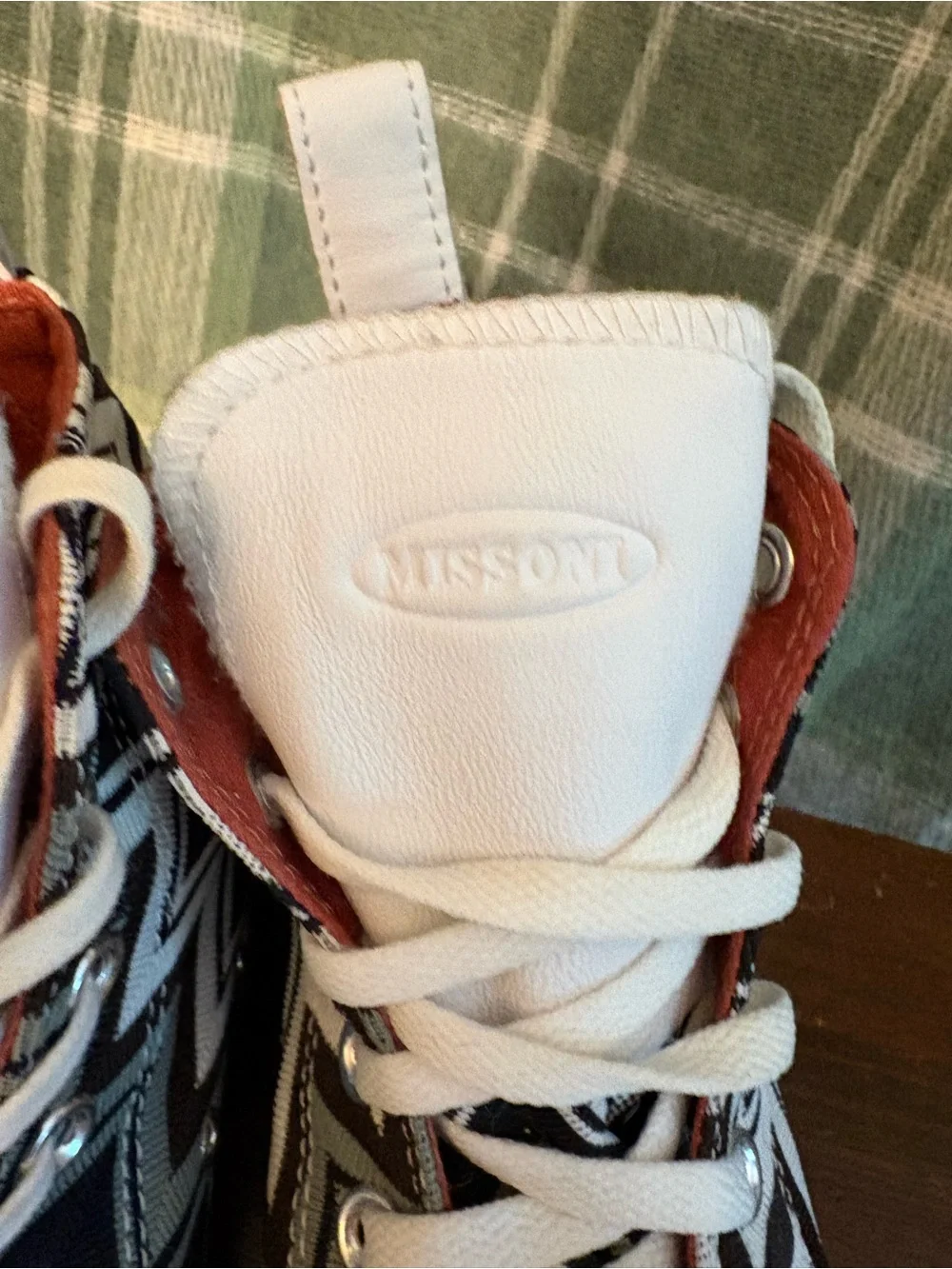 Converse x Missoni Women's chevron knit High-Top Sneakers - Picture 5 of 9